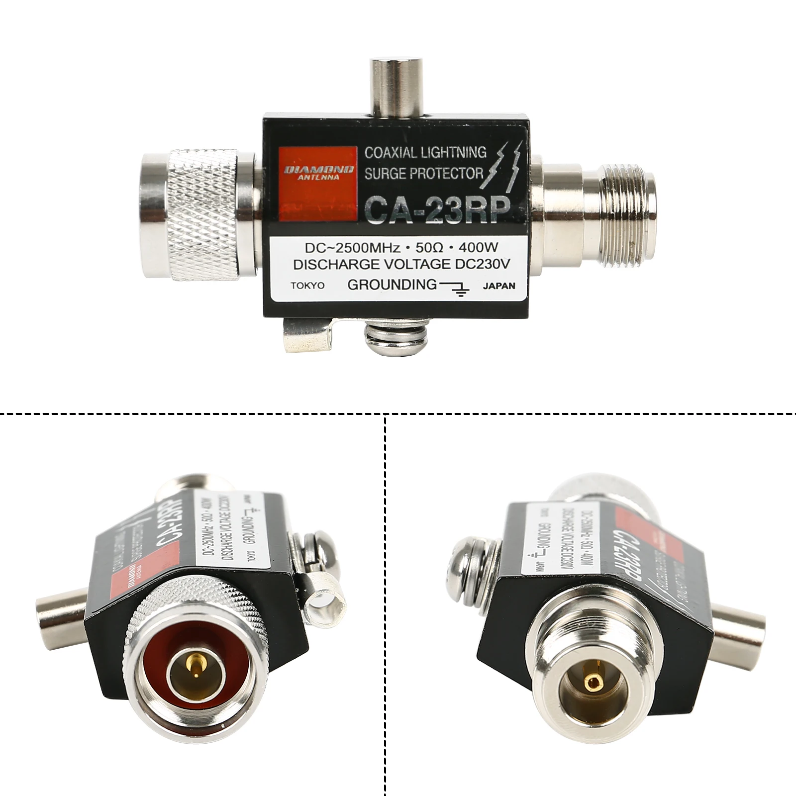 Ограничитель освещения и штепсельная вилка N коаксиальный разъем 0-2 5 ГГц 400 Вт