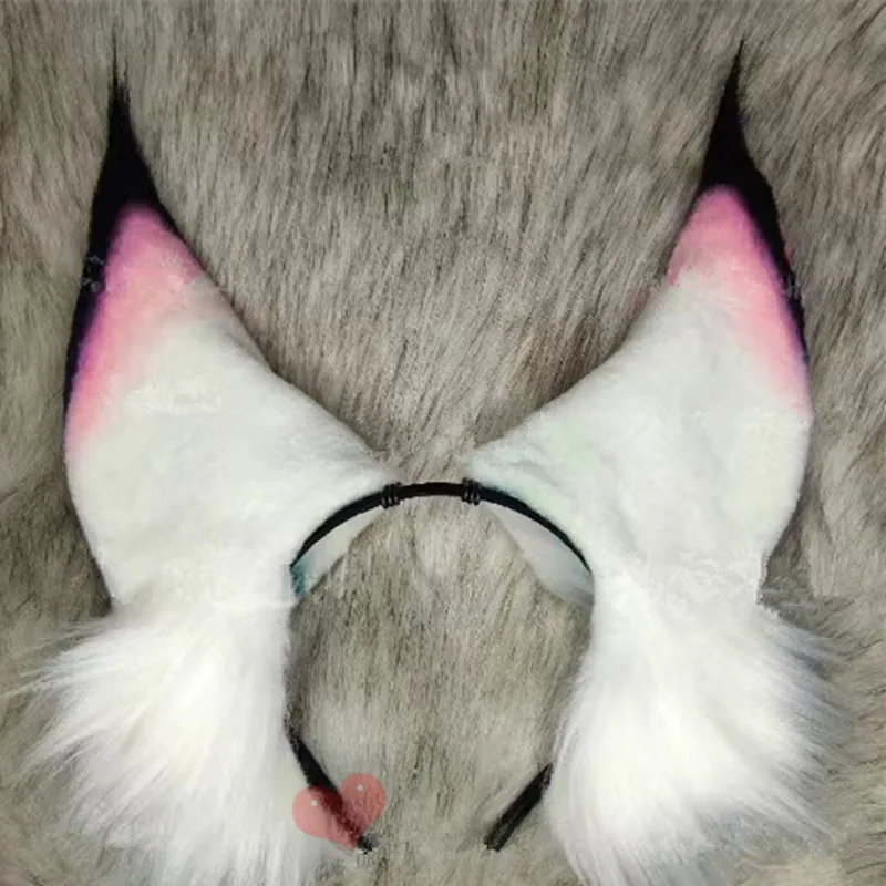 Женский головной убор для косплея аксессуар волос в виде большого зверя уха
