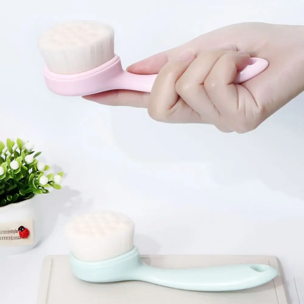 Мягкие волосы ручная подвеска дизайн удаление макияжа очищающие кисти для лица