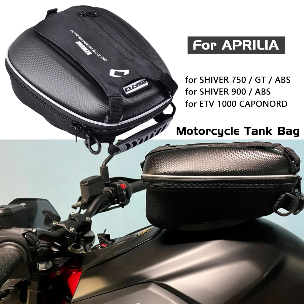 

Luggage Tank Bag Flange For APRILIA SHIVER 750 GT SHIVER 900 ABS ETV 1000 CAPONORD Motorcycle Navigation Racing Bags Tanklock