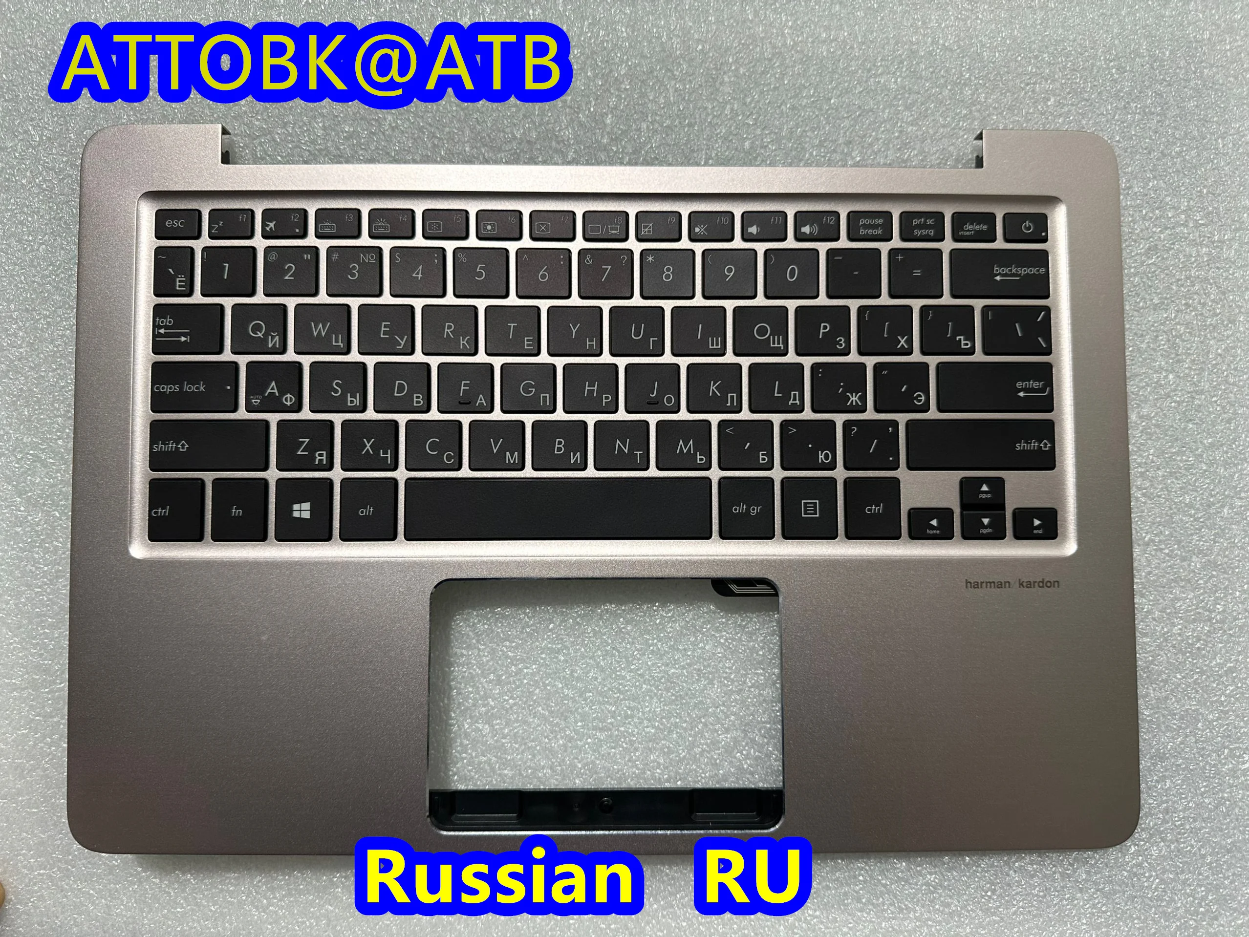 Russo hb Teclado do Portátil para Asus Ux330u Ux330u Ux330ua Inglês ru Teclado com Luz de Fundo Novo