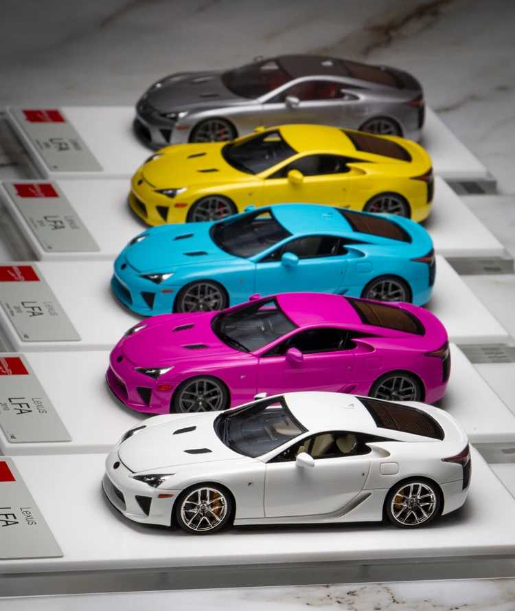 

MAKE UP 1:43 For Lexus LFA 2010 Nurburgring Package 2012 JDM Limited Edition Resin Metal Static Car Model Toy Gift