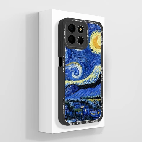 Чехол для Honor X6 X6S X6A, мультяшная камера с полным покрытием, мягкие силиконовые чехлы для Huawei Honor X 6, защитные задние крышки