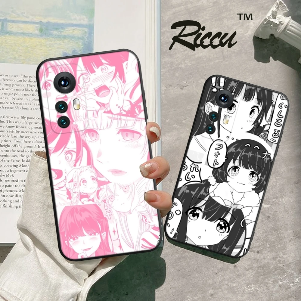 Японский чехол для телефона с аниме девушками Xiaomi Redmi Note 11 10 9C Pro 10X K20 мягкая задняя