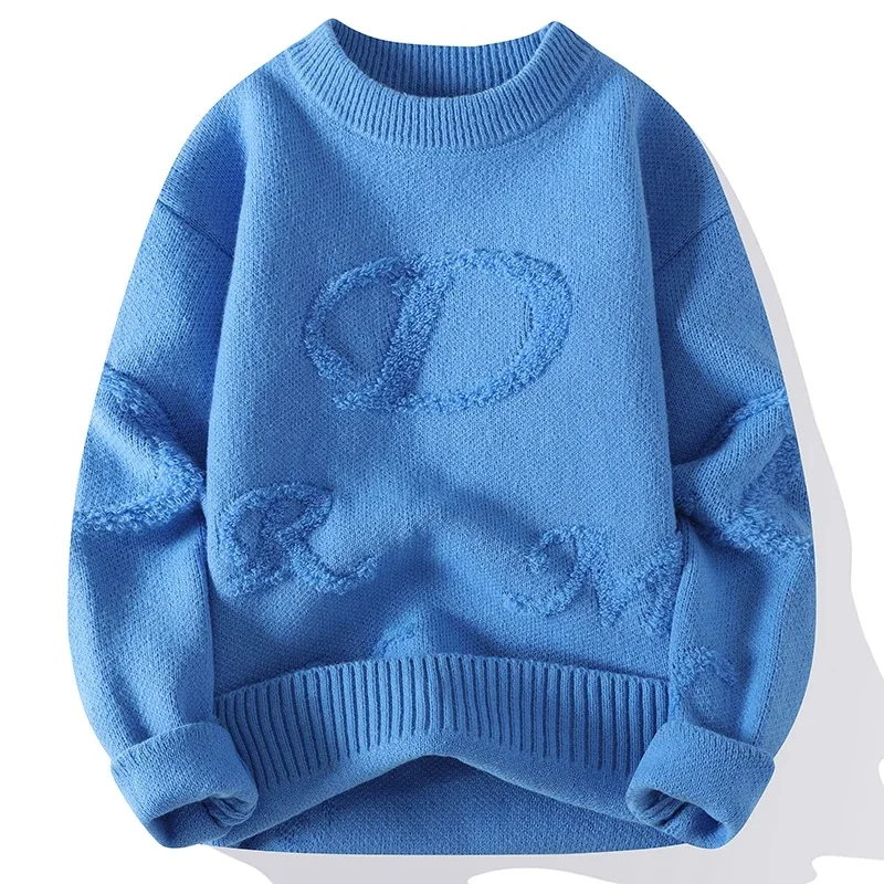 Осенний зимний новый свитер мужской кашемировый трикотаж элитный роскошный