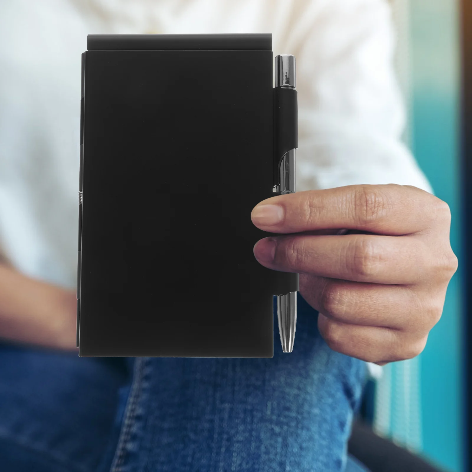 

Mini Notepad Notebooks Party Favors To-do List Pads Pocket Schedule Memo Pen Aluminum Alloy Portable Office Field notes And