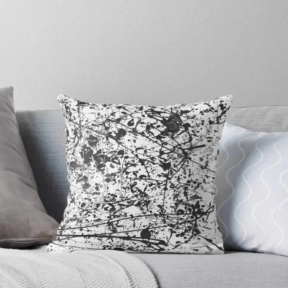 Mijumi Pollock черно-белая декоративная подушка декоративные подушки для гостиной