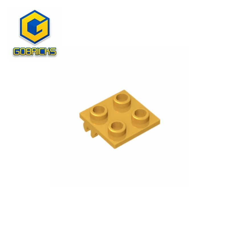 

Держатель для колес gobrick, тонкий, 2x2, с зажимами, одиночный, совместимый с lego 2415
