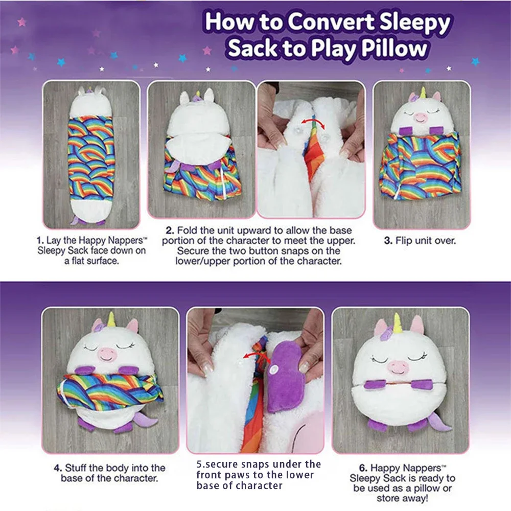 Милый спальный мешок из шелковицы с машинкой для взрослых и детей плюшевый