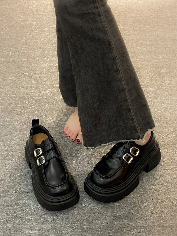 

Сланцы женские на платформе, Мягкие Шлепанцы для дома, дизайнерская повседневная обувь на плоской подошве, римские Мэри Джейн, искусственная хлопковая ткань, осень 2023