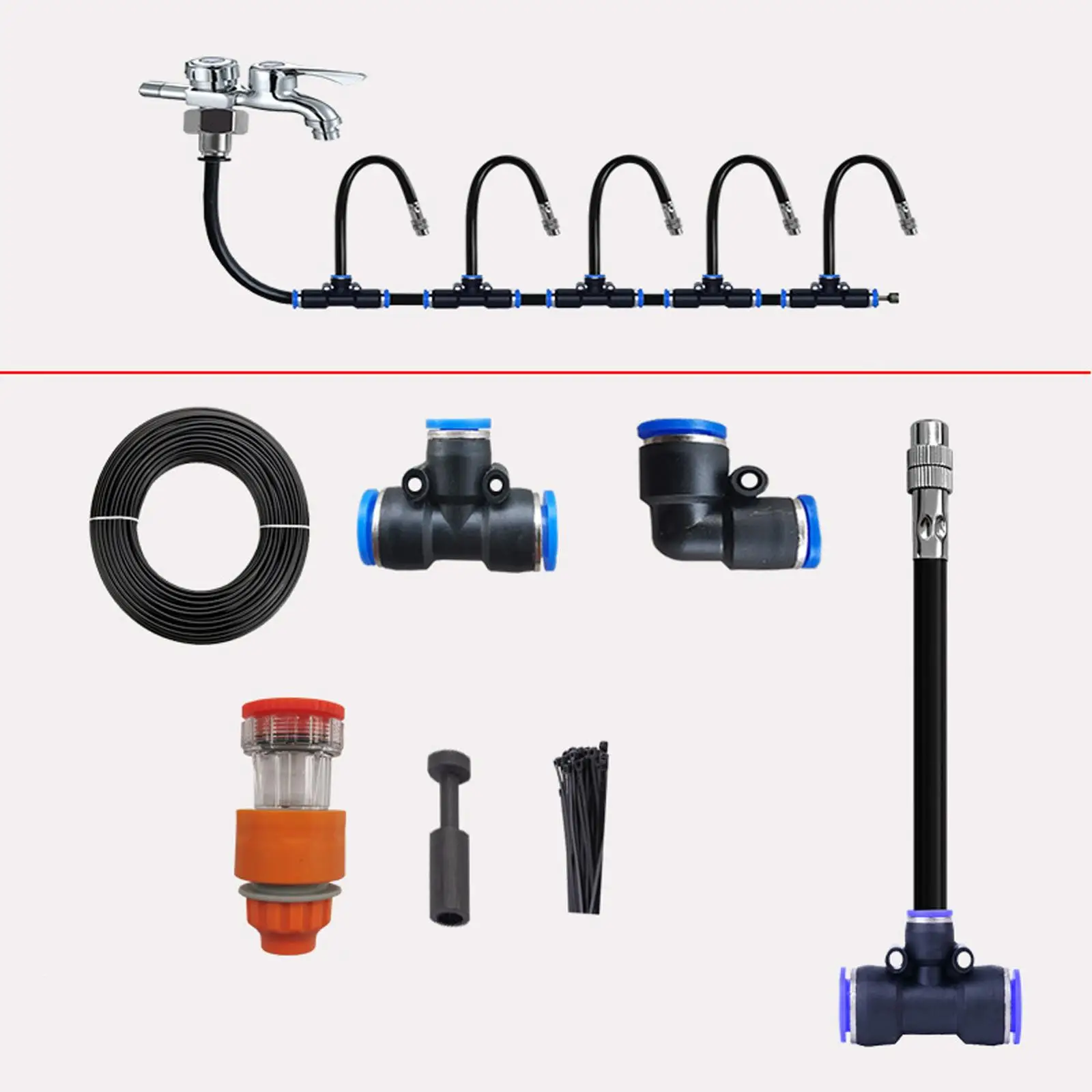 Насадка Mister для полива сада с тройниками наружного использования