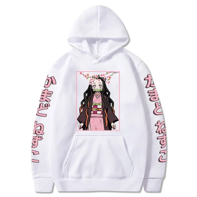 Demon Slayer  hoodies women sweat  Fleece tracksuit clothing women streetwear Pullover