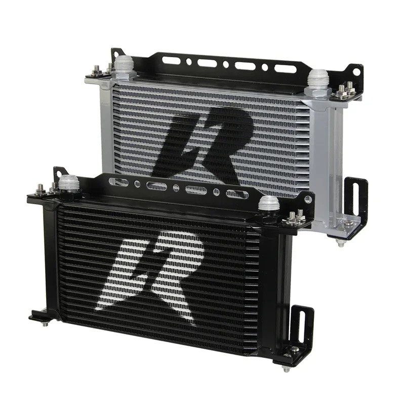 Универсальный масляный радиатор LR + монтажный кронштейн Mocal Type Kit AN10, 19-рядный двигатель, двигатель 248 мм, черныйсеребристый алюминий (art.: 3920cccdab2d9) - 3920cccdab2d9
