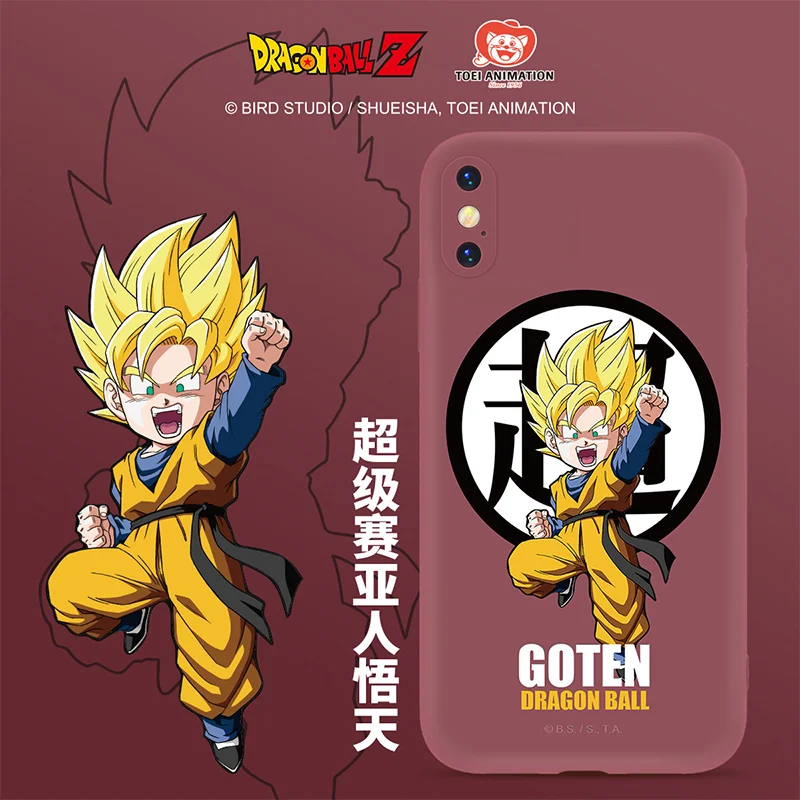 

Dragon Ball Japan Phone Cases For iPhone 11 12 13 Pro MAX 6 6S 7 8 Plus XS 12 13 Mini X XR SE 2020 New Silicone Back Cover Fanda
