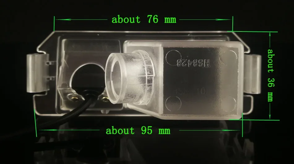 HD Беспроводная Автомобильная фотокамера с эффектом &quotрыбий глаз&quot 4 8 12