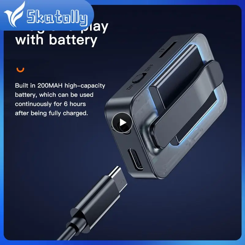 

5v Music Media Player 5.0 With Lcd Screen Mp3 Player Lossless Sound Supports Remote Camera C33 Black