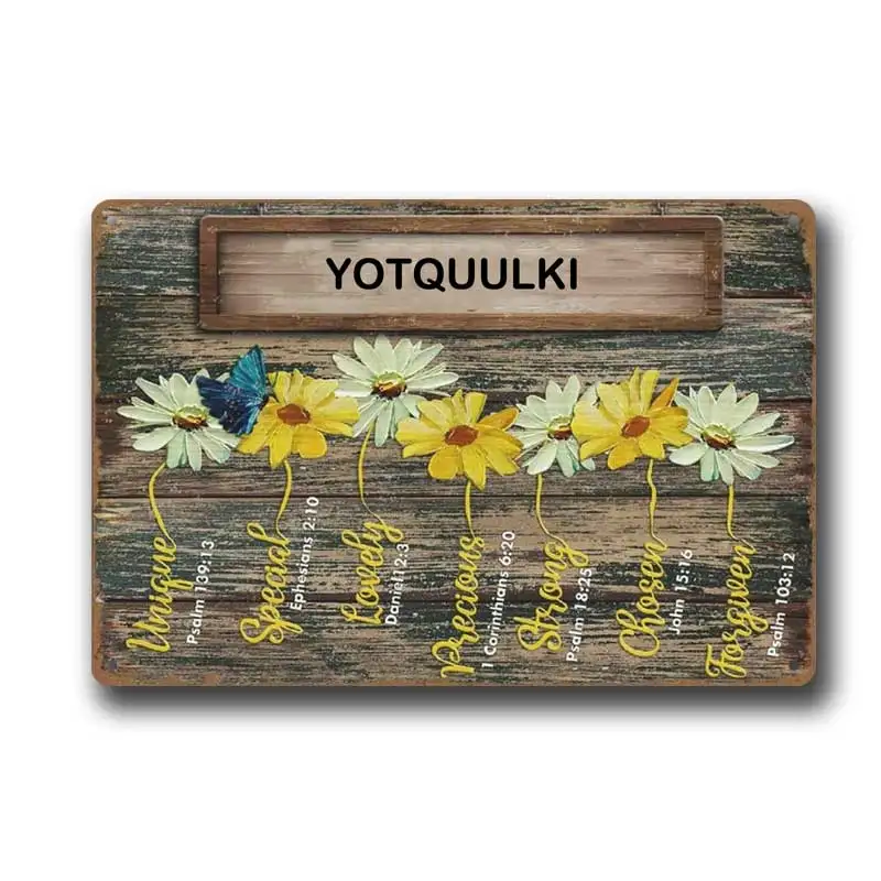 

YOTQUULKI Placards of metal Wall Decor Bar Pub Garage Tin Signs