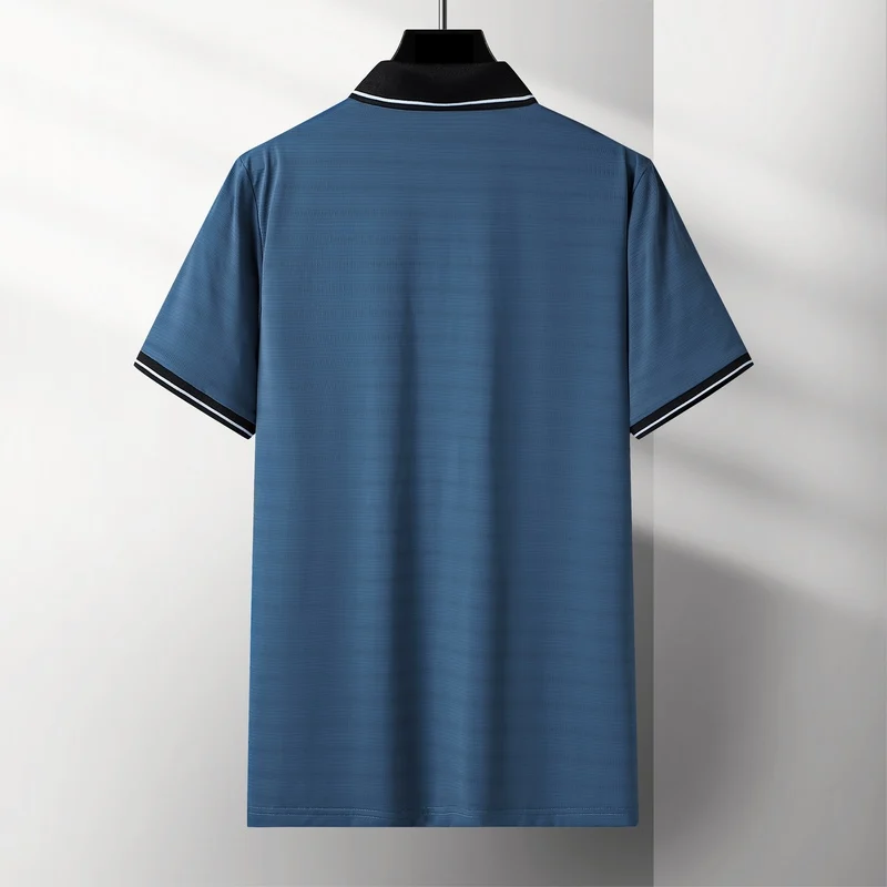2022 Polo Shirt Men's Buttons Clothing Summer Short Sleeve Fashion Cotton Mans Soild Tee Shirt M-4XL New Brand Men's Clothing
