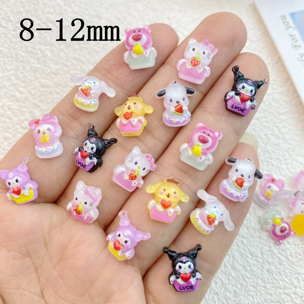 30 шт. детали для бантов волос из смолы