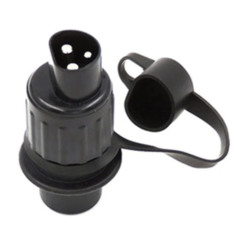 

12V European Models Trailer Plug 3-Pin Socket Trailer Waterproof Electric Adapter Trailer Plug for Cars and Trailers