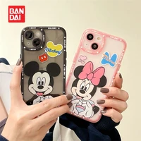 bandai disney phone case for iphone 13pro 12 12pro 11 pro x xs max xr 7 8 plus cartoon back covers kawaii anti drop soft fundas