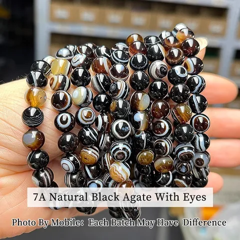 Браслеты buy bao ji из черного агата и оникса