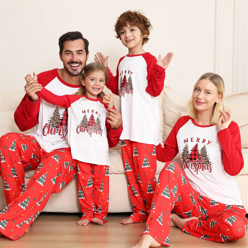 

Christmas Pajamas For Families Winter Father And Son Mother Kids Mom Daughter Equal Sisters Matching Outfits Pyjamas Clothes Set