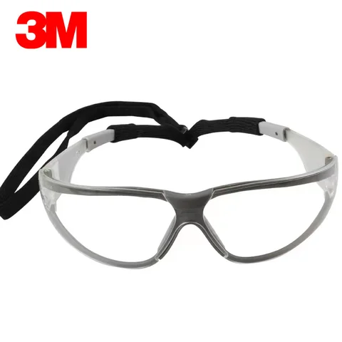 Защитные очки 3M 11394, противотуманные противопесковые ветрозащитные противопылевые прозрачные очки, защитные рабочие очки