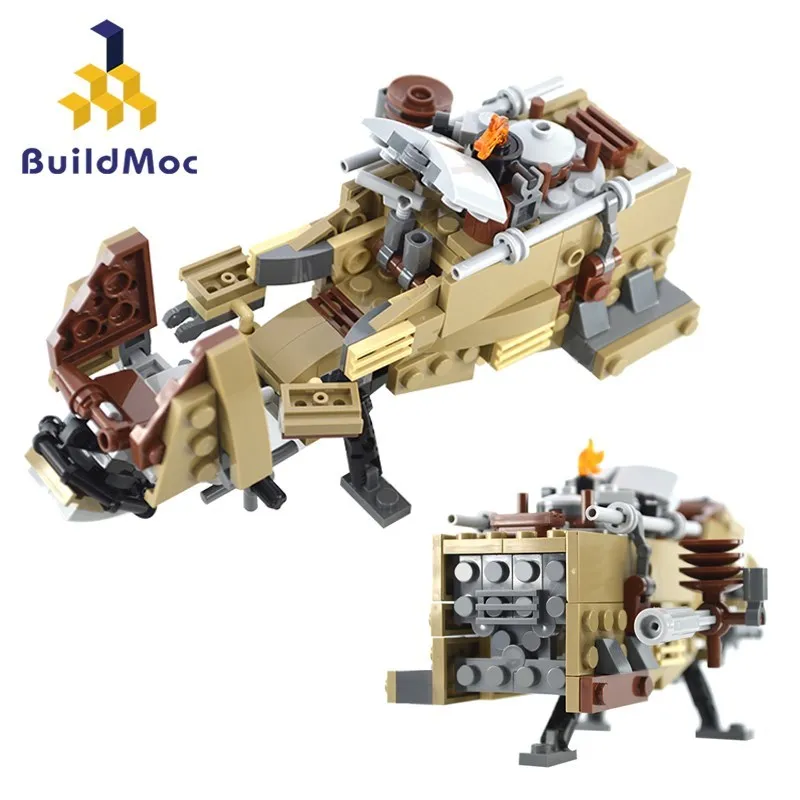 

Buildmoc Star Ship Tuske Speeder Model Bricks Sets 184PCS Building Blocks Star Sand Motorcycle Kids Gifts Classic Toys For Boys