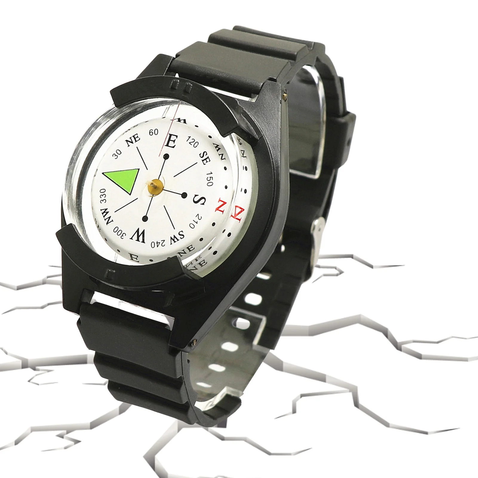 

Watch Band Compass Portable Watch Band Slip Slide Navigation Wrist Compass Wrist Compass Navigation For Outdoor Sports Camping