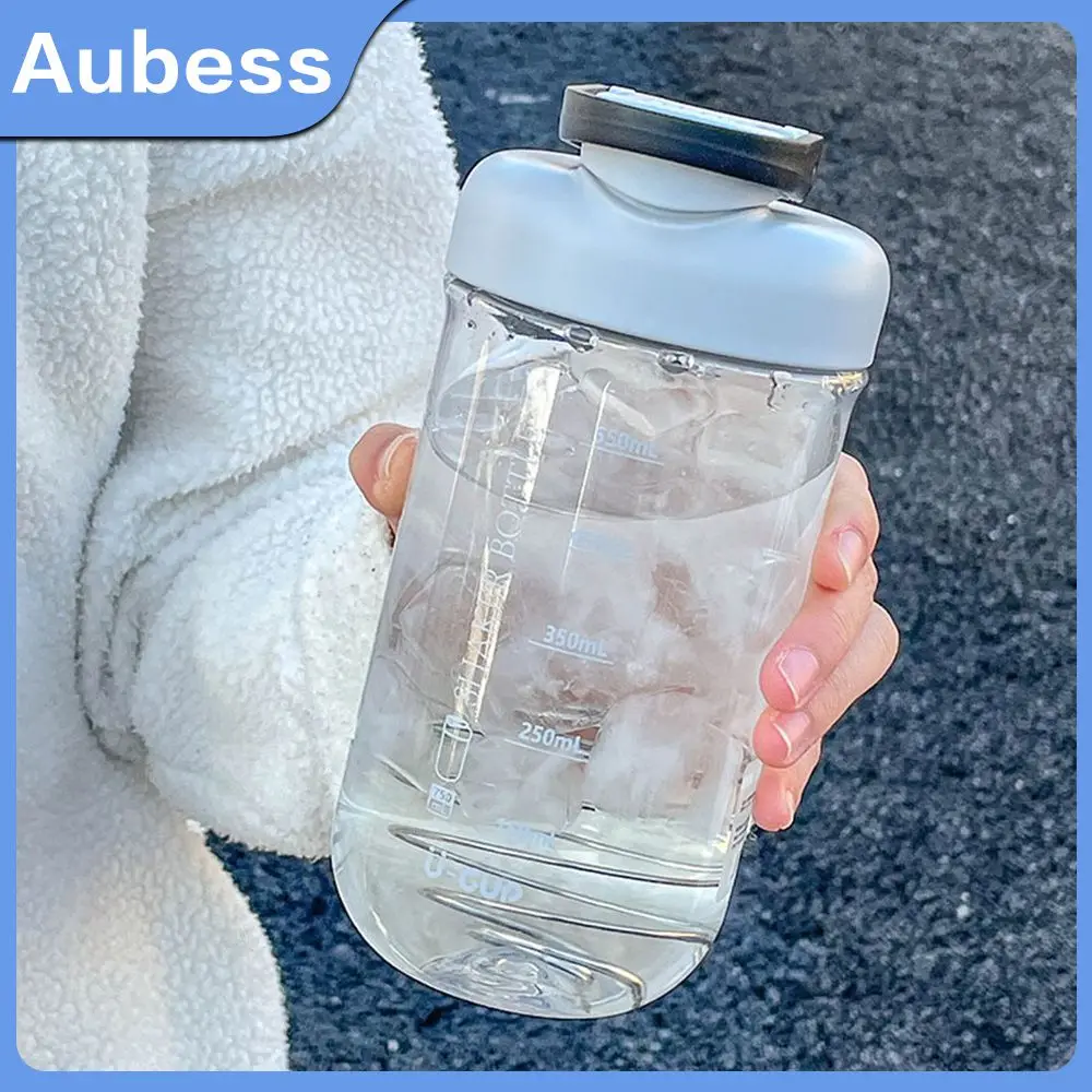 

Sports Shaker Round And Thick Cup Mouth Clear Scale Water Cup So It Is Easy To Assemble And Clean Fine Polishing Shaking Cups