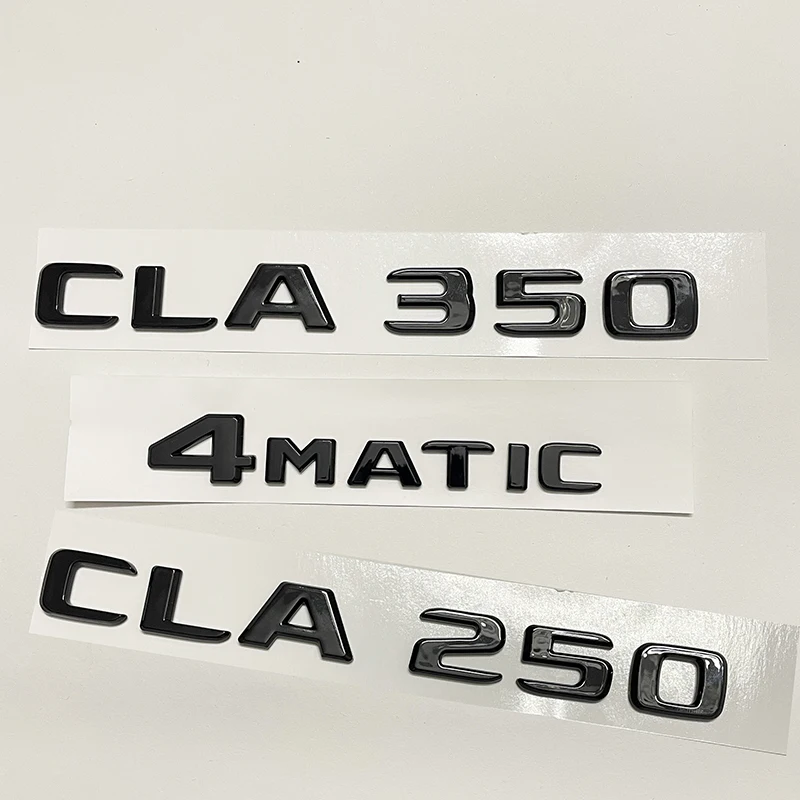 

Автомобильный задний багажник, эмблема, наклейки с буквами для Mercedes Benz CLA Class 4MATIC CLA250 CLA180 CLA200 CLA220 CLA300 W117 W118
