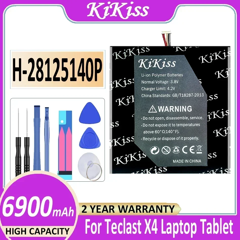 Аккумулятор KiKiss для ноутбука Teclast X4 6900 мАч