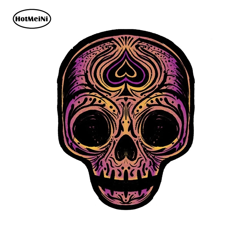 

13cm x 9.9cm for Sugar Skull Graffiti Stickers Car Stickers Personality Creative Anime Motorcycle skateboard Car Door