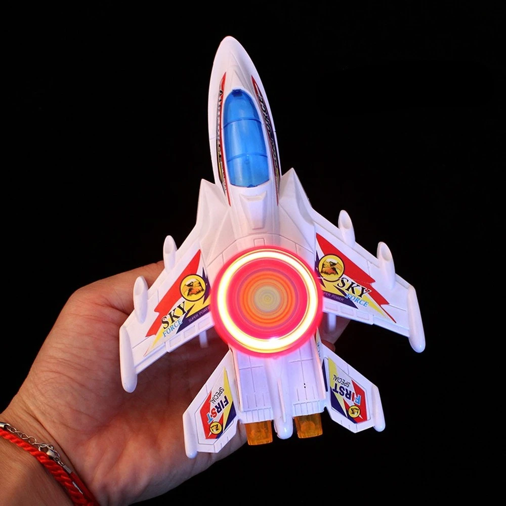 

1Pc Creative Cable Light-Emitting Aircraft Pull Line Glider Children Baby Educational Toys Children Gift Flying Model Toys