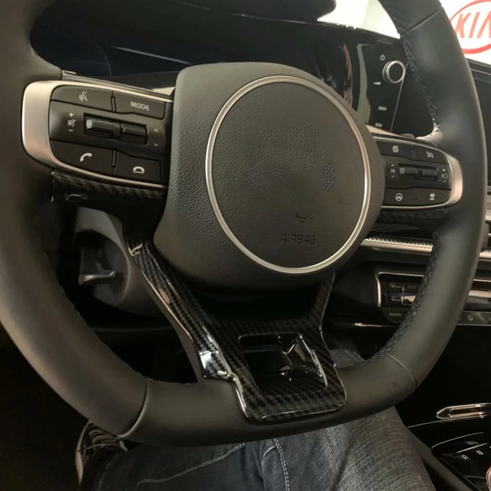 

Для KIA Optima K5 2020 2021 автомобильный Стайлинг Кнопка рулевого колеса автомобиля рамка декоративная крышка стикеры отделка