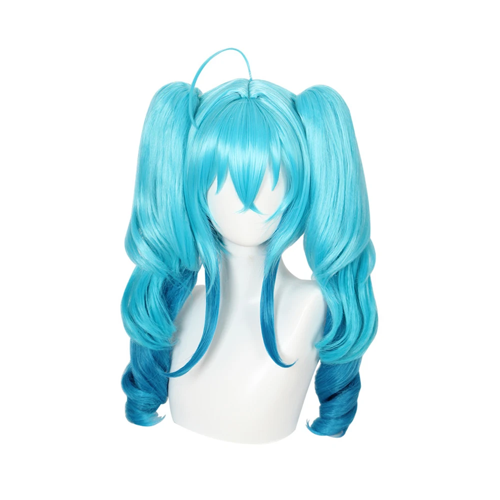 Виртуальный певец Вокалоид Маленький Дьявол Мику косплей костюм парик платье