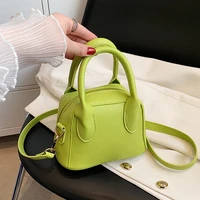 2022 trendy small pu leather womens designer handbag luxury brand underarm shoulder crossbody bags simple designer cute totes