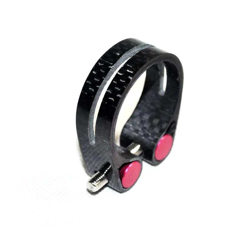 

All Carbon Fiber Bicycle Pole Clip 34.9mm From Stock, Suitable for 31.6/30.8/27.2mm Seat Tube