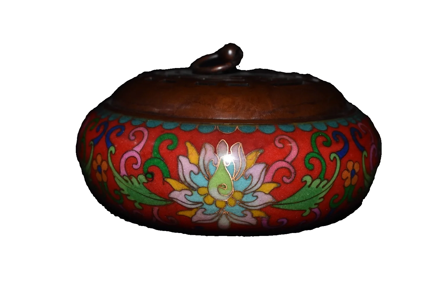 

LAOJUNLU Old Collection Cloisonné Incense Burner Chinese Traditional Style Antiques Fine Art Gifts Crafts