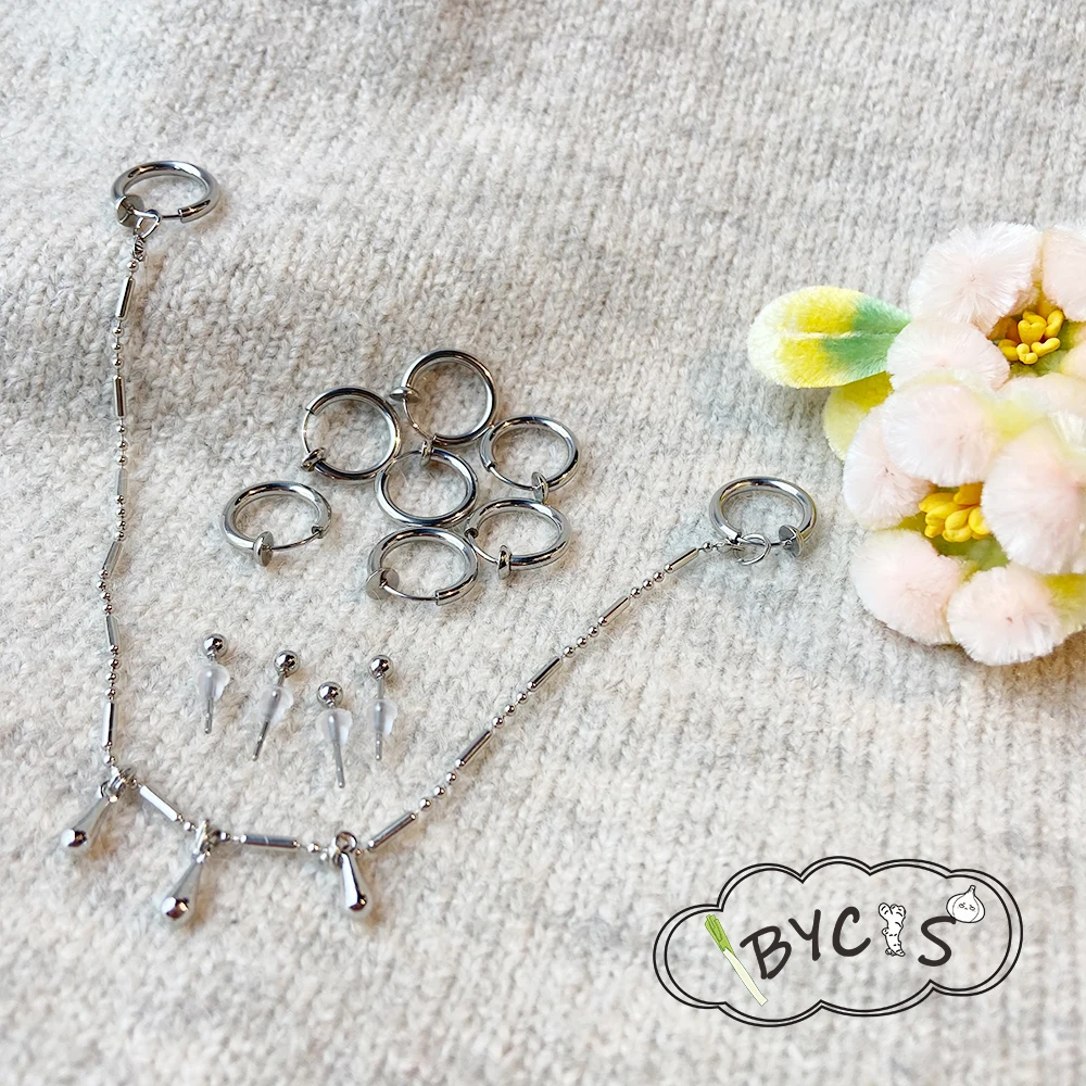 

Серьги-гвоздики в стиле аниме «Хори-Сан-миямура-кун»