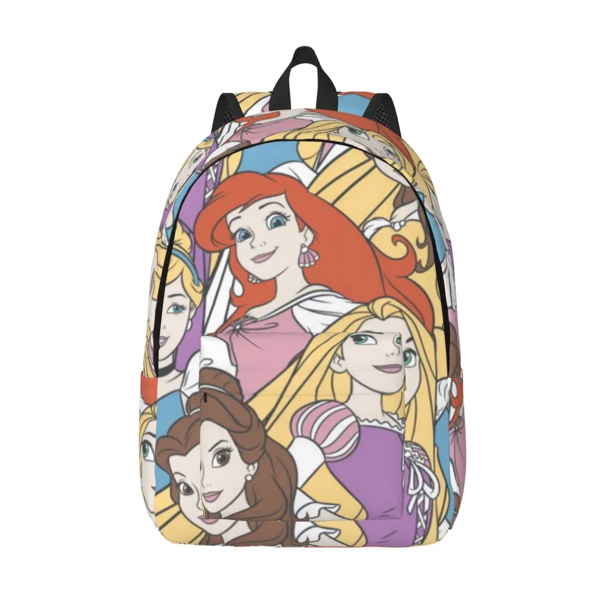 

Disney Princess for Teens Student School Bookbag Auroa Ariel Snow White Belle Daypack Middle High College Gift