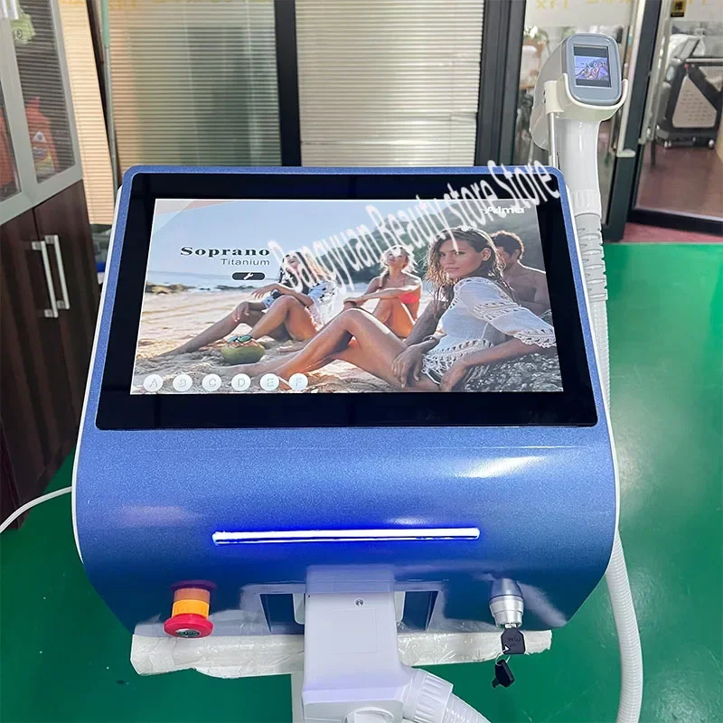 2024 Nieuwste 808 нм Диодный лазер Ijs Platina Онтрирующий аппарат 755 1064 Haar Verwijderen Laser