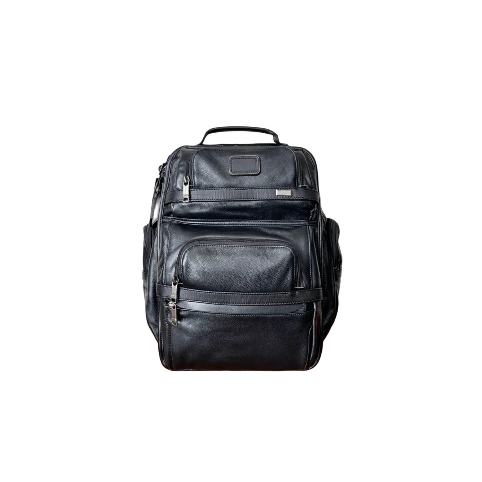 

9603578D3 leather T-PASS business first layer cowhide backpack men's business travel computer backpack
