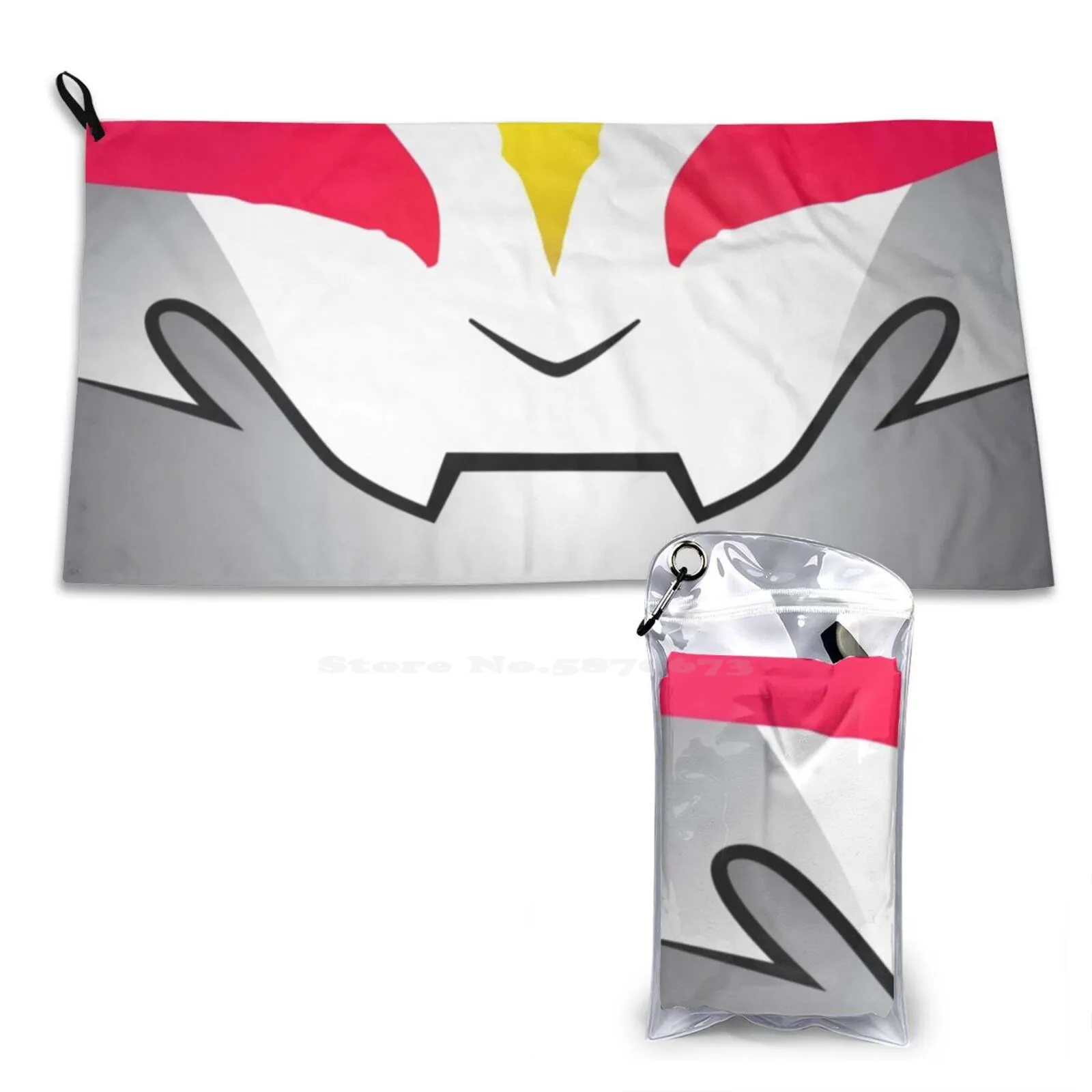 Маска для битвы с 3D-принтом мягкое полотенце карантин лиса консоль