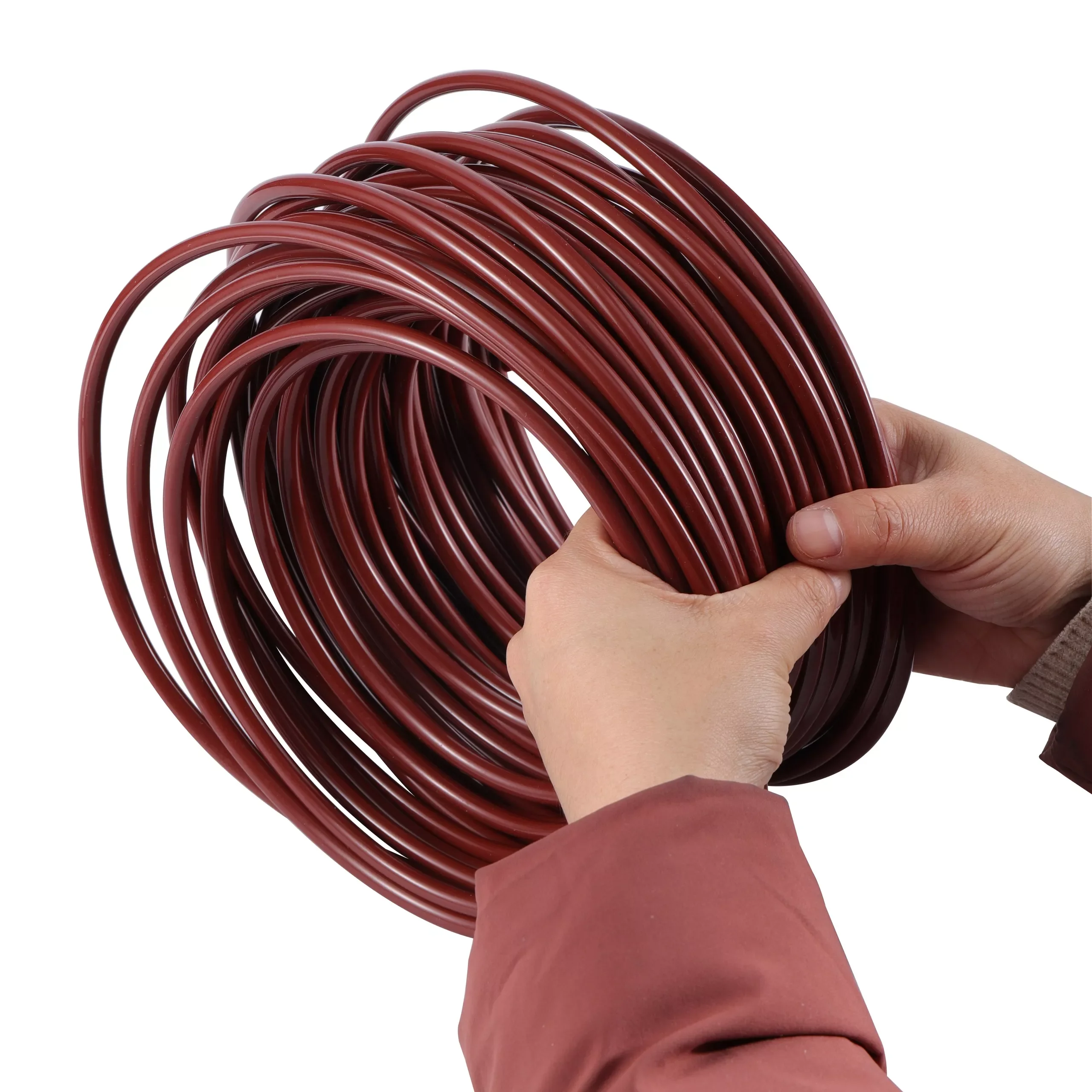 

NEW2022 2Meter /5 Meter 4/7mm Garden Water Hose with Quick Connector Micro Drip Misting Irrigation Tubing Pipe PVC Hose 1/4'
