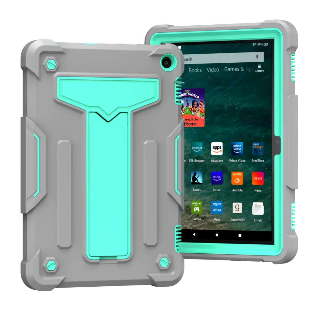 

Case for Amazon Fire HD8 2020 HD8 Plus Shock Proof full body Fire HD10 2021 HD10 Plus Kids Children Safe non-toxic tablet cover