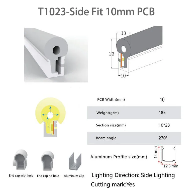 

Силиконовая трубка для светодиодной ленты Xnbada