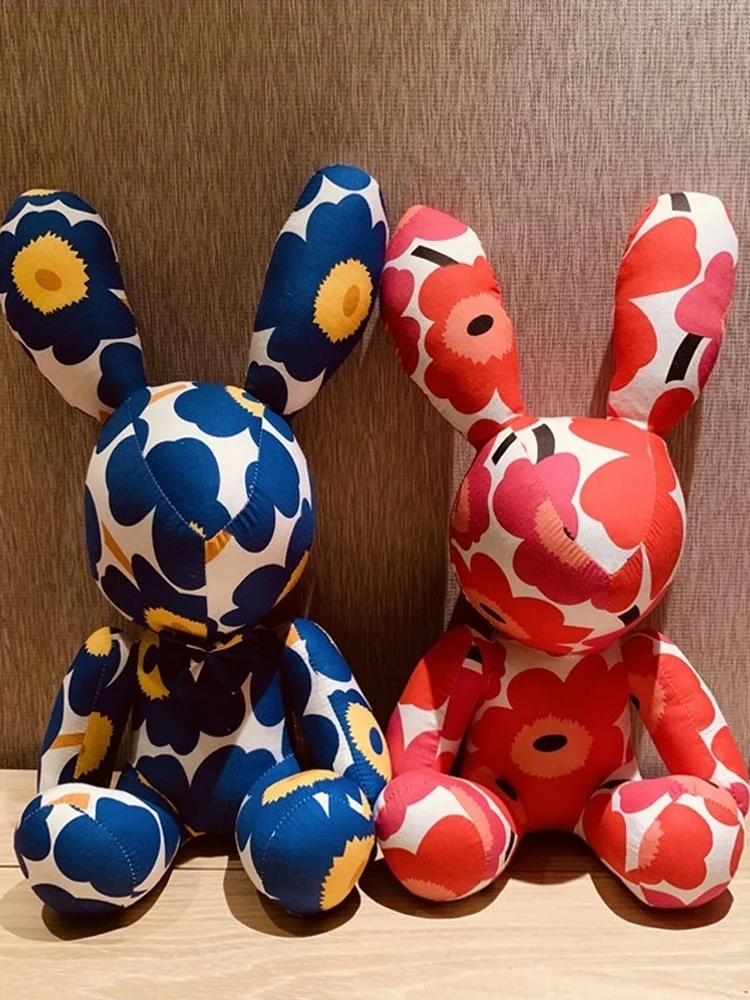 

Home Decoration 38cm Stuffed Plush Toy Rabbit Cushion Bunny Pillow Doll Kids Baby Accompany Sleep Toys Living Room Decoration