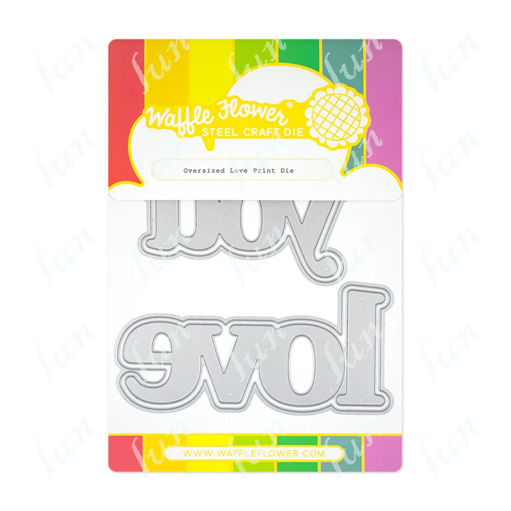 

Oversized Love Print Metal Cutting Dies 2022 New Diy Handmade Embossing Stencil Making Scrapbook Diary Greeting Card Decoration